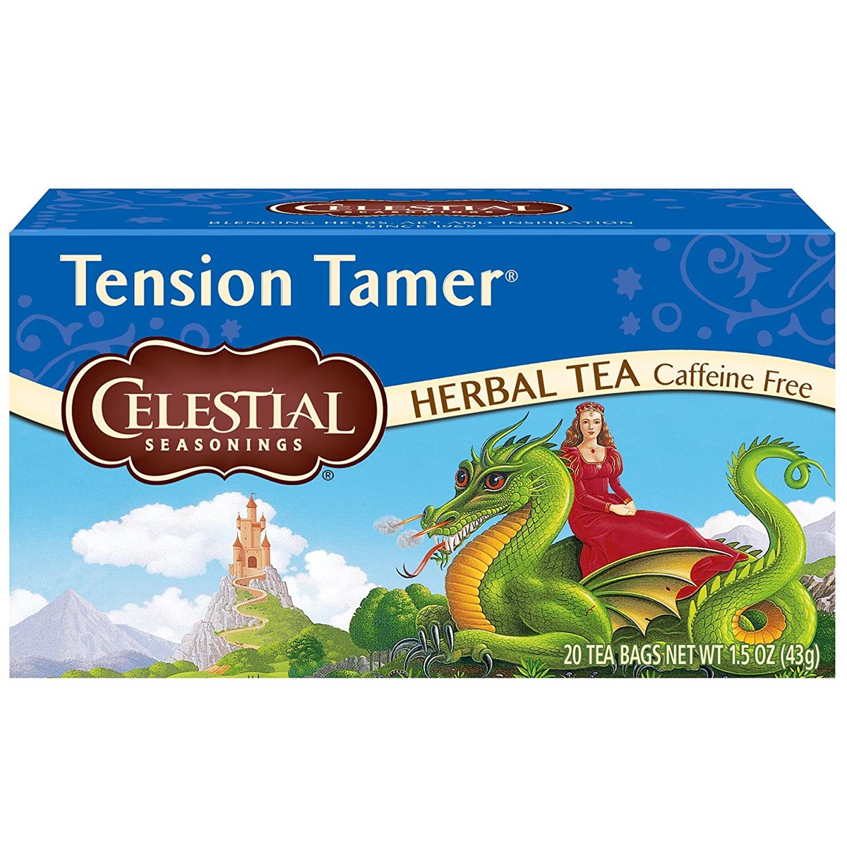 Celestial Seasonings Tension Tamer Infusion Tea Pack of 20