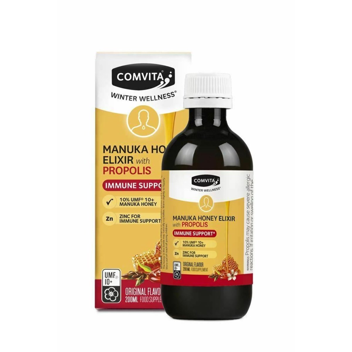 Comvita Manuka Honey Elixir with Propolis 200ml