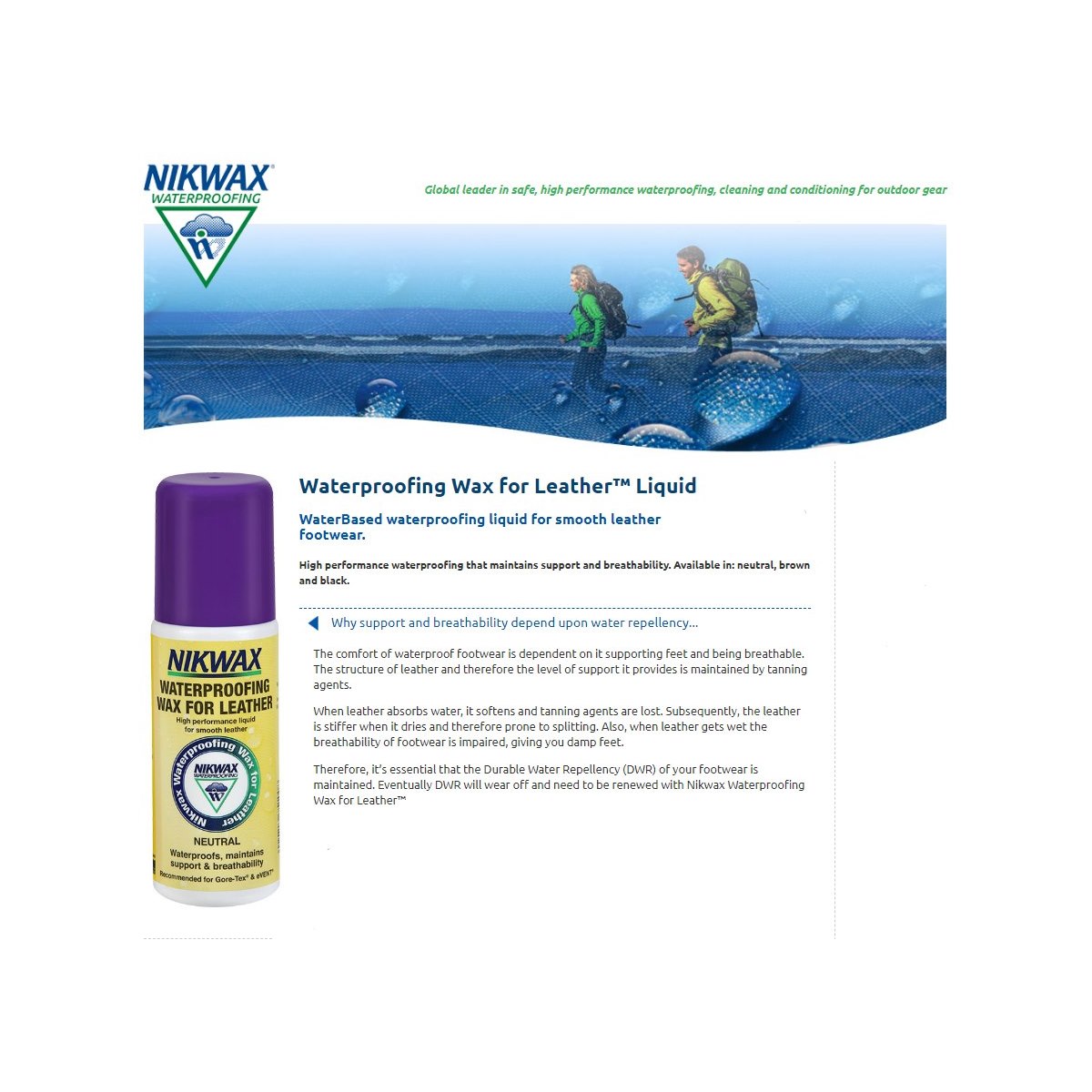 Nikwax Waterproofing Wax