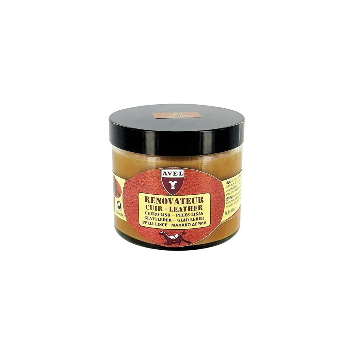 Avel Leather Renovator Recolouring Balm Hazel Brown 250ml (Number 38)
