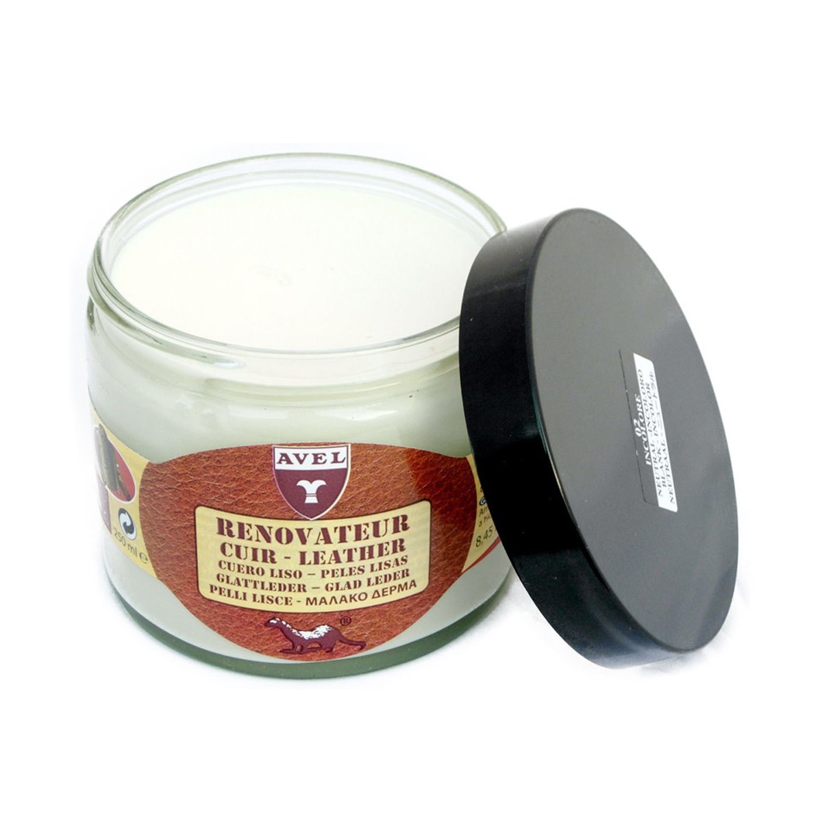 Avel Leather Renovator Recolouring Balm White 250ml (Number 21)