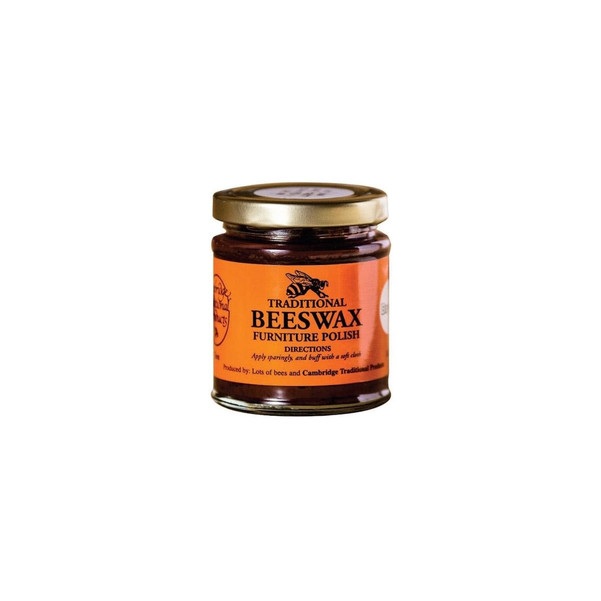 Cambridge Traditional Products Beeswax Brown Polish 142g
