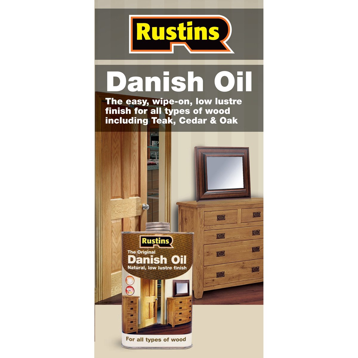 Danish Oil for all types of wood