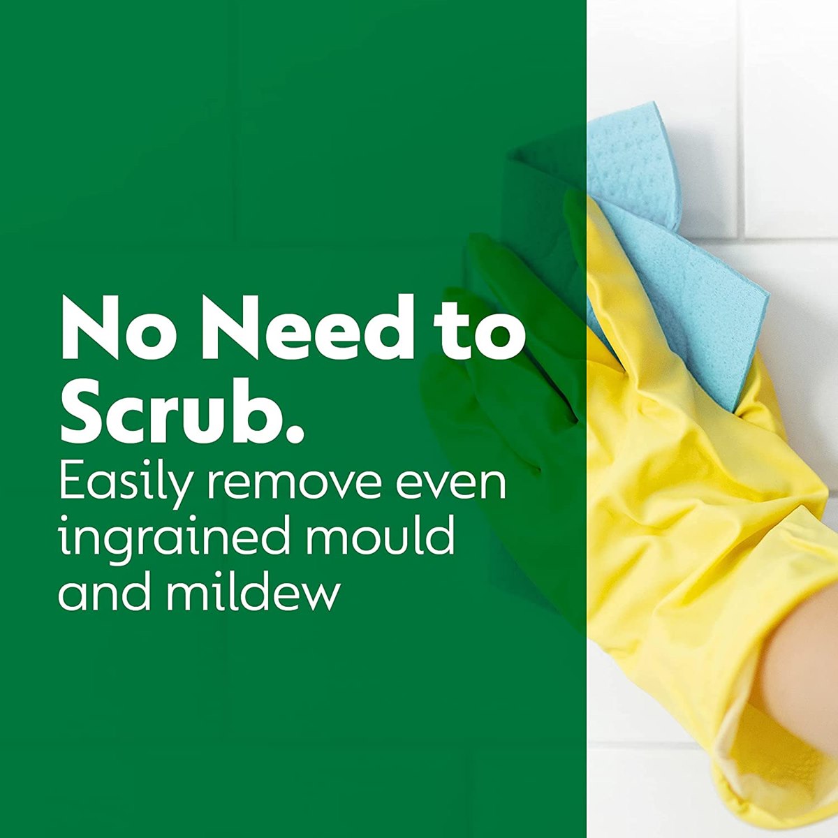Removing Mould without Scrubbing