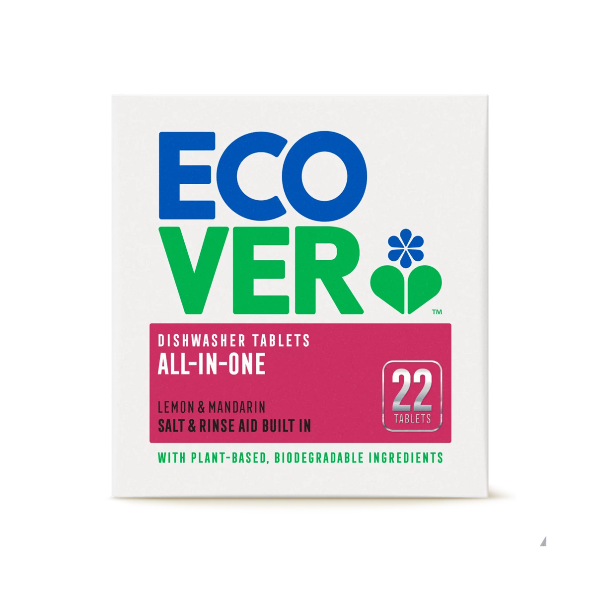 Ecover All In One Dishwasher Tablets Pack of 22