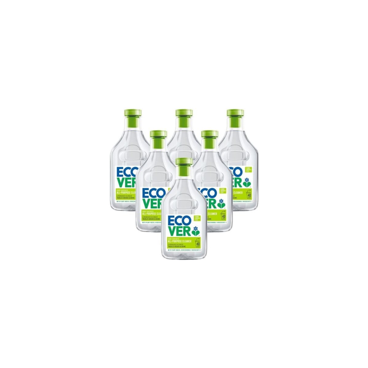 Case of 6 x Ecover All Purpose Cleaner Lemongrass and Ginger 1 Litre