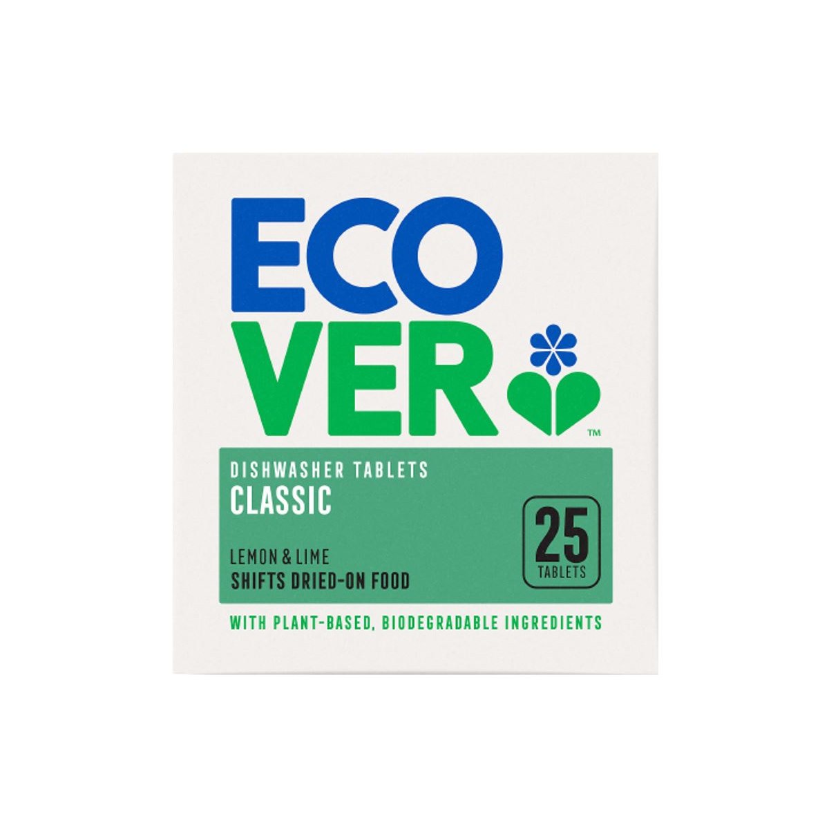 Ecover Classic Dishwasher Tablets - 25 Tablets 500g