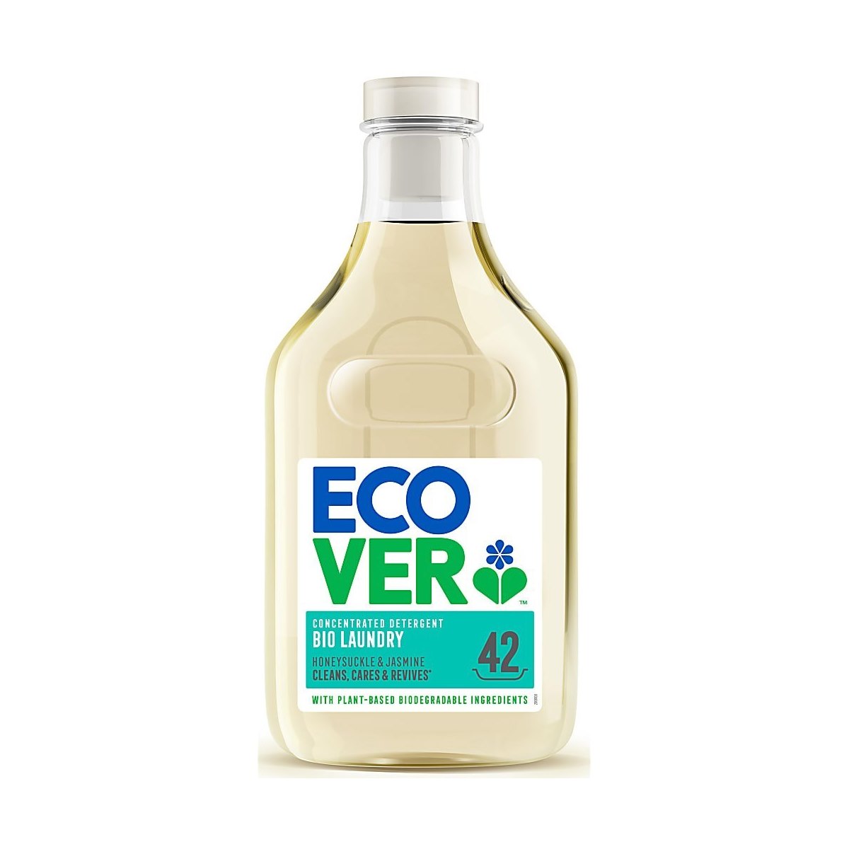 Ecover Concentrated Bio Laundry Liquid Honeysuckle and Jasmine 1.5 Litre