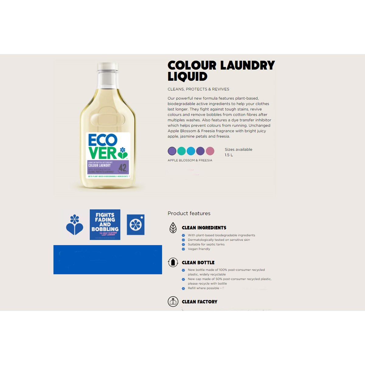 Ecover Colour Laundry Liquid