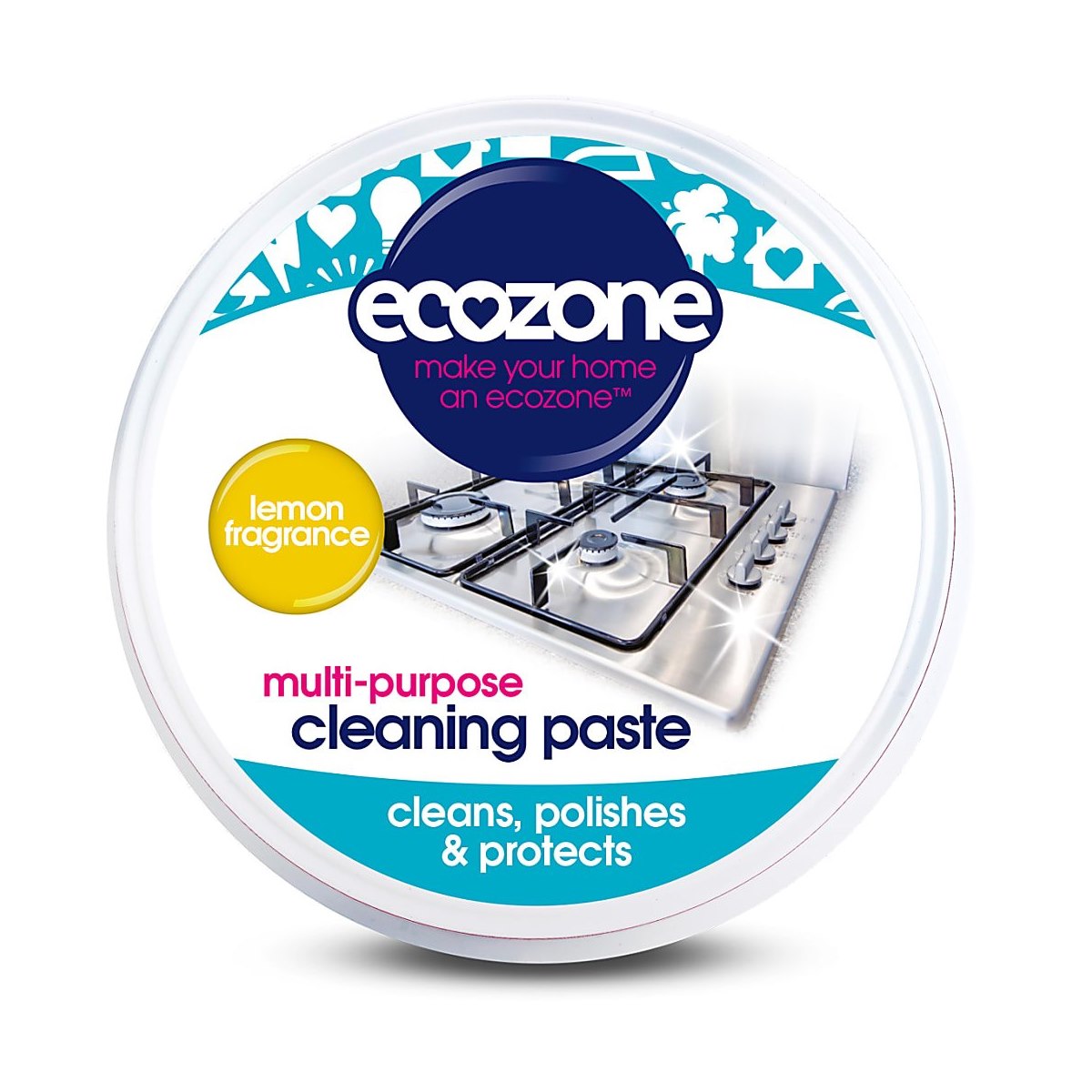 Ecozone Multi-Purpose Cleaning Paste 300g Cleans Polishes And Protects Non Toxic