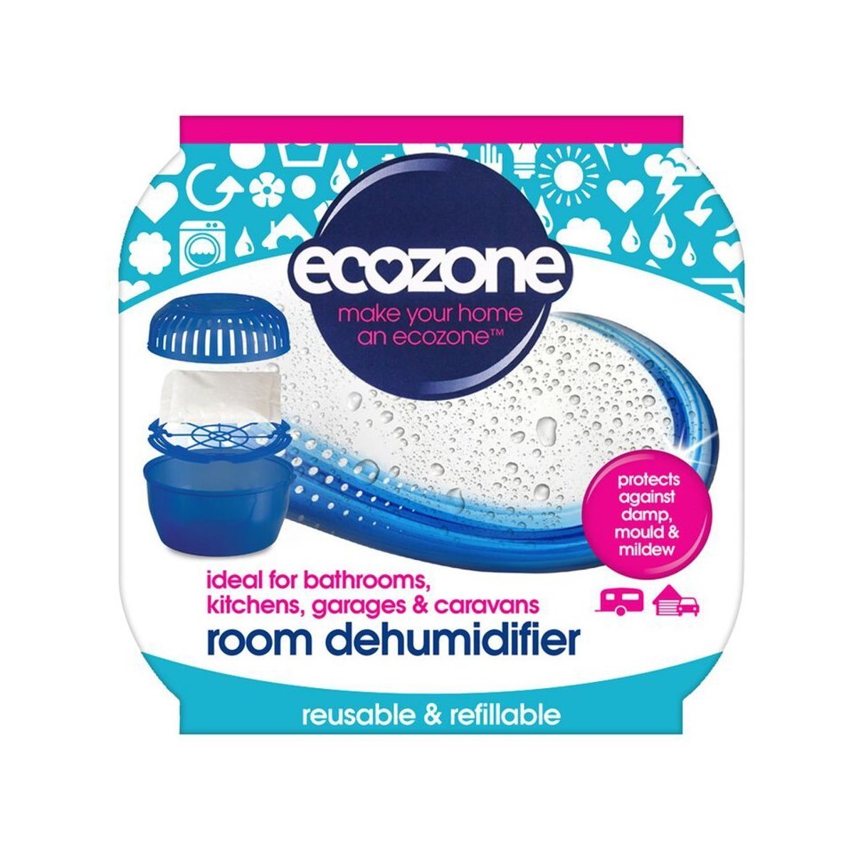 Ecozone Room Dehumidifier 450g