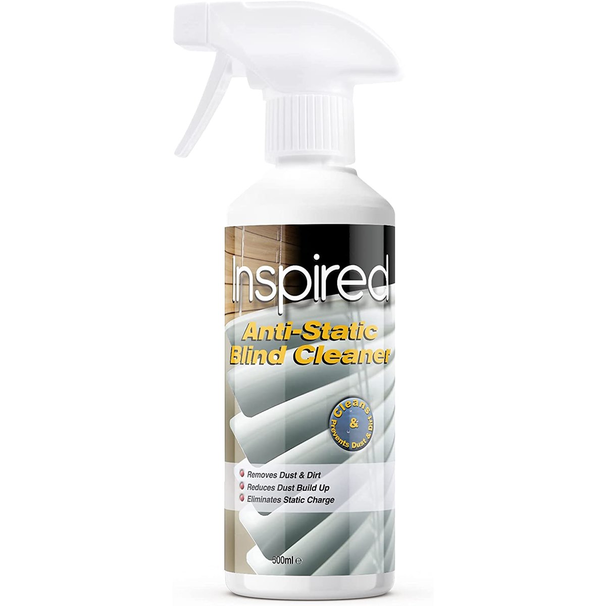 Inspired Anti-Static Venetian Blind and Television Computer Cleaner Spray 500ml