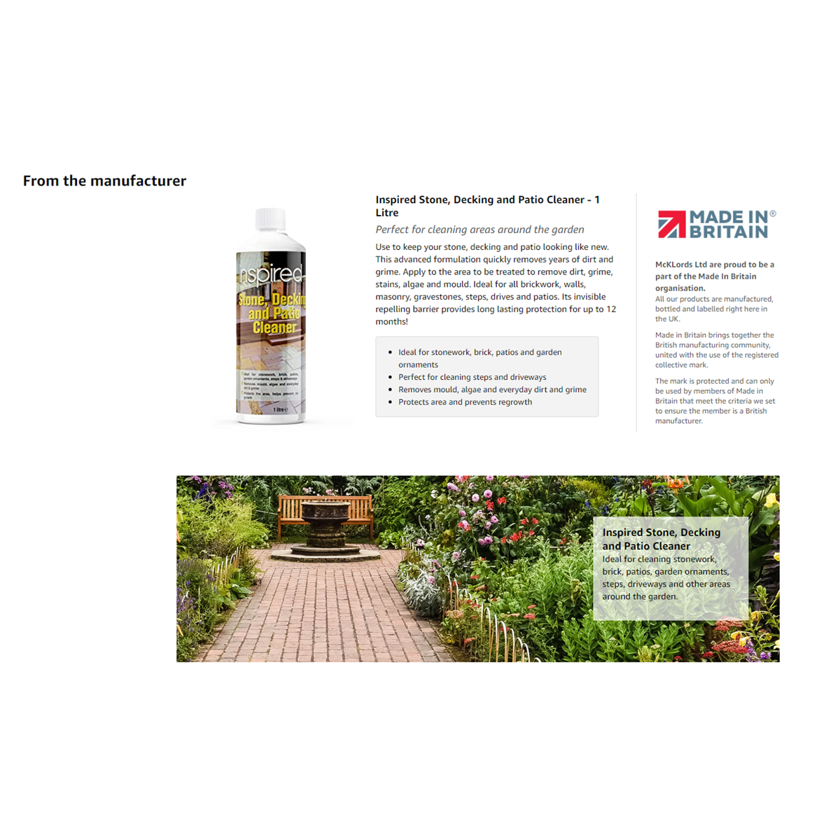Where to Buy Cleaner for Patios and Paths