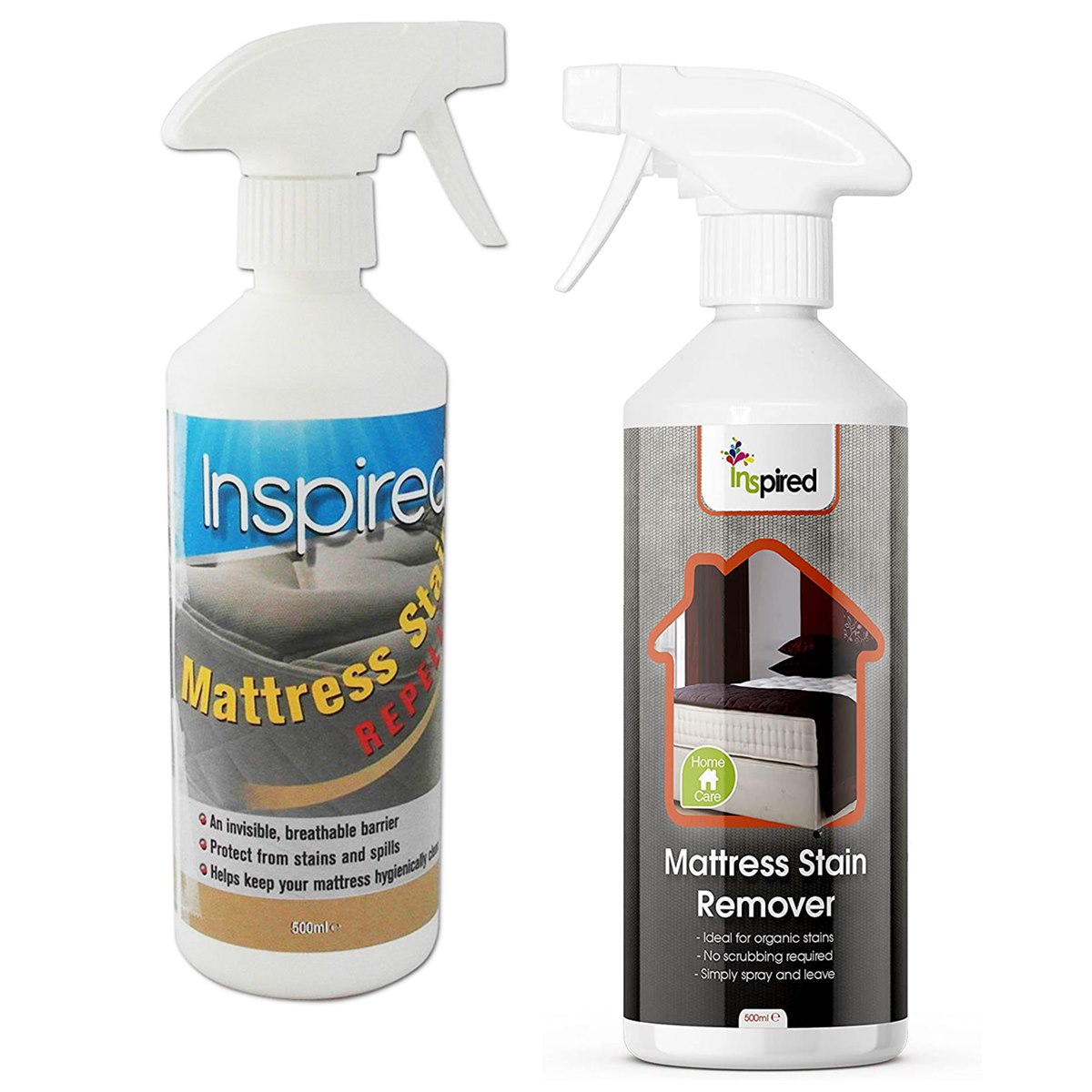 Inspired Mattress Stain Remover and Protector Care Kit