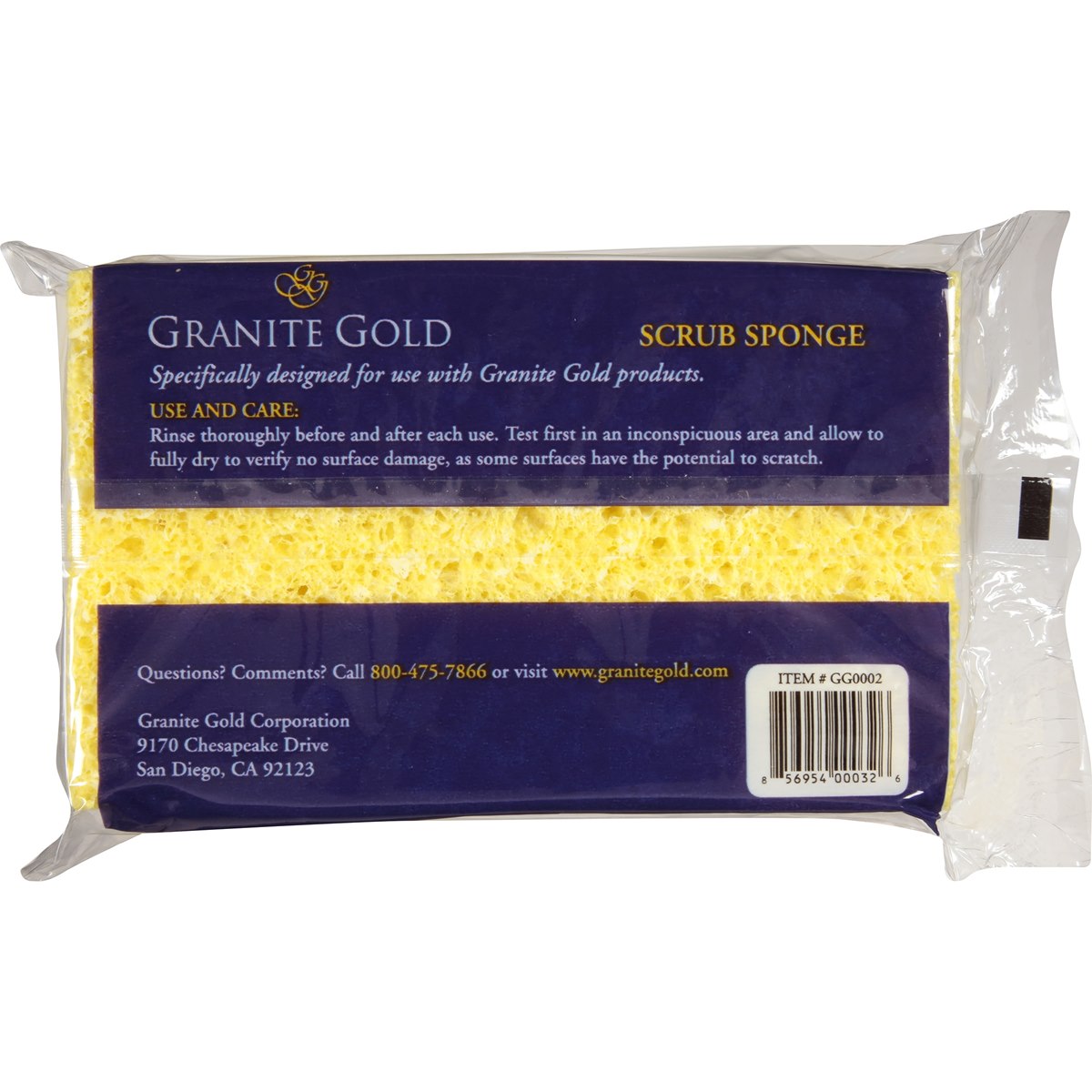 How to use the Granite Gold Scrub Sponge