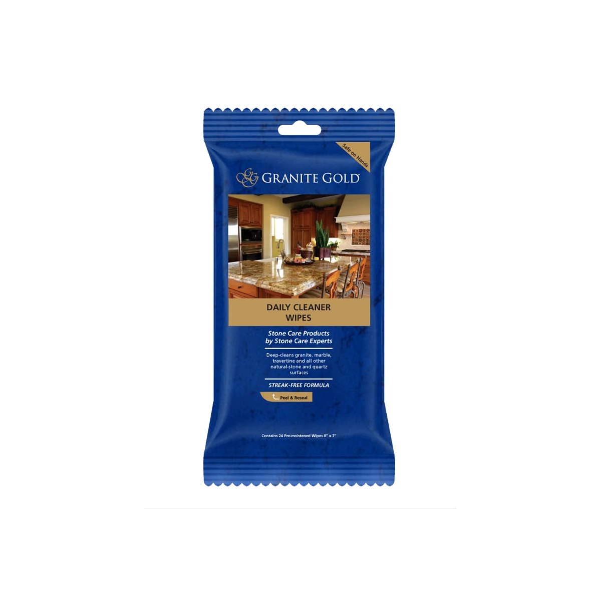 Granite Gold Daily Cleaner Wipes Pack of 24 Wipes