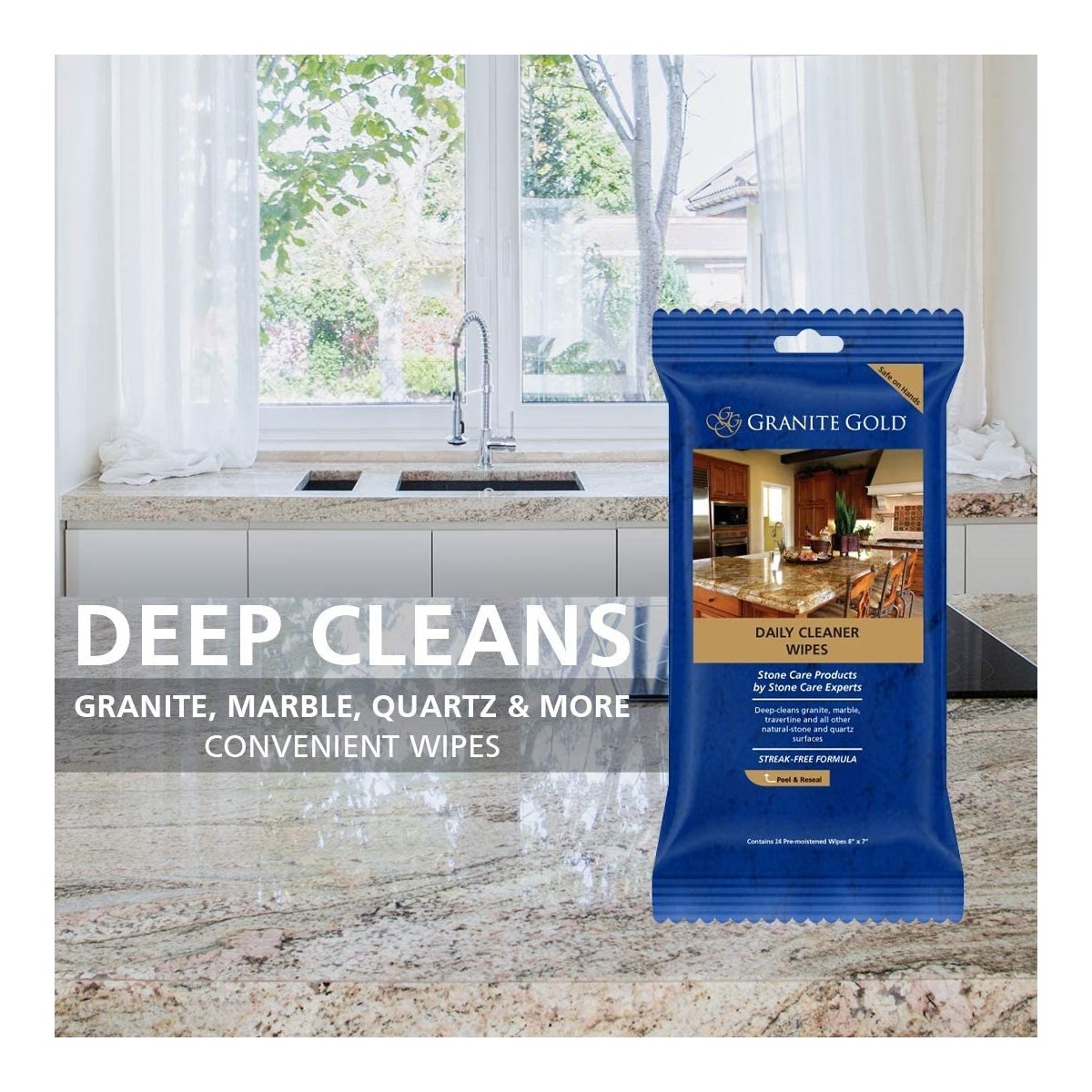 Cleaning Wipes for Granite Worktops