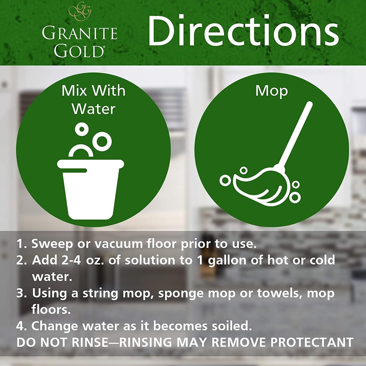 How to Use Granite Gold Stone Floor Cleaner