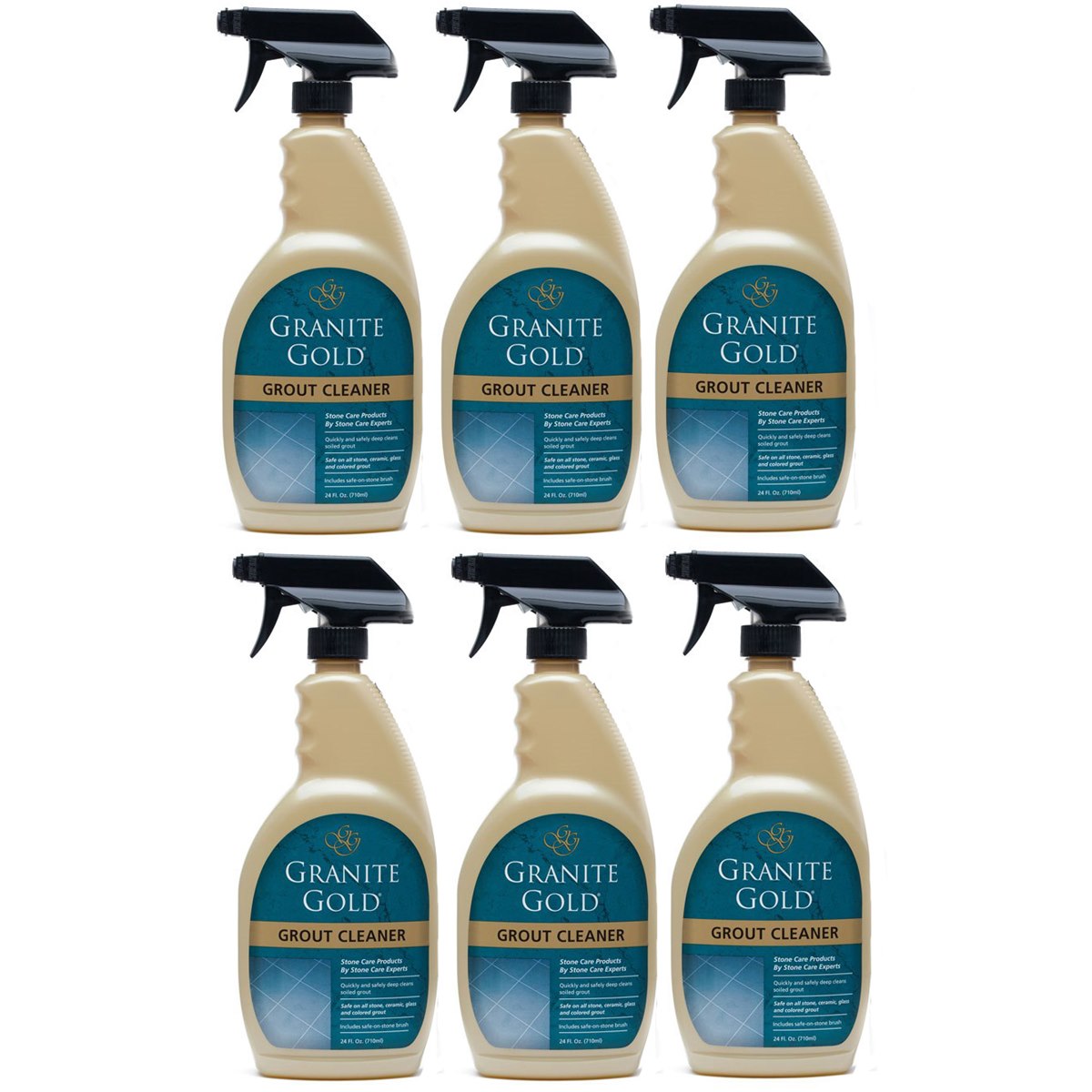 Case of 6 x Granite Gold Grout Cleaner Spray 710ml