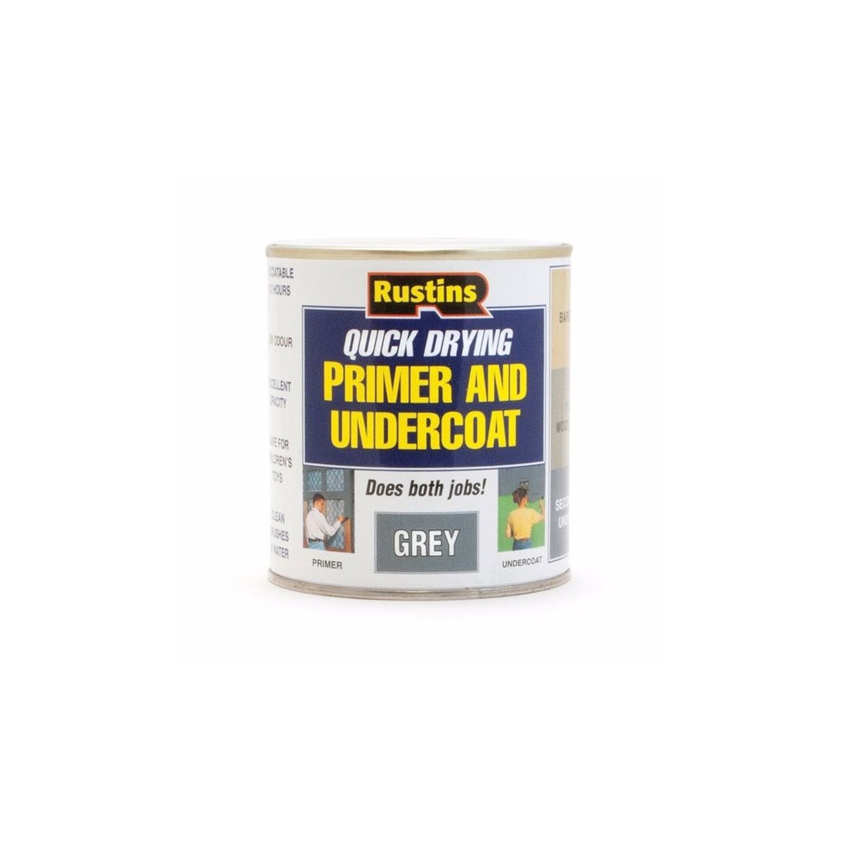 Rustins Quick Dry Grey Primer and Undercoat 250ml