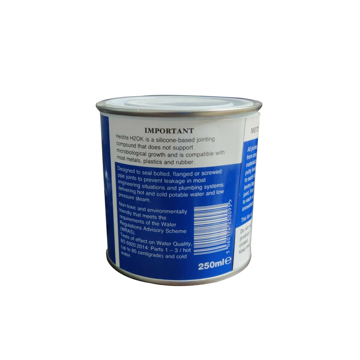 Heldite H2OK Jointing Compound WRAS Approved
