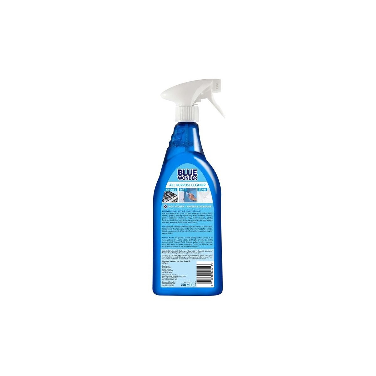 How to use How to Use Blue Wonder All Purpose Cleaner 100% Hygienic