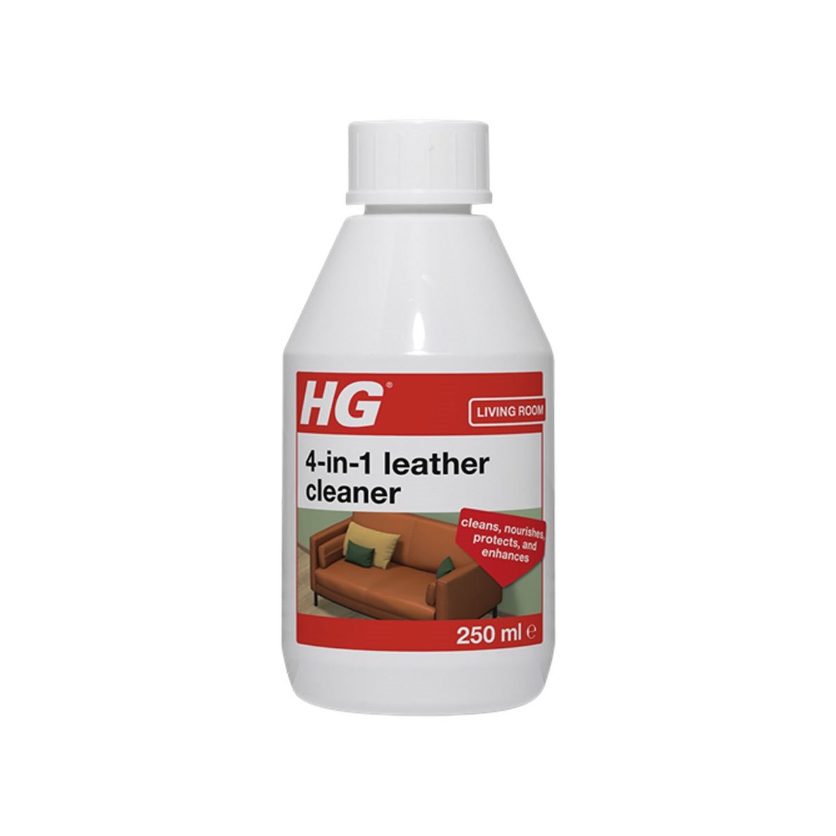 HG 4 in 1 Leather Cleaner 250ml