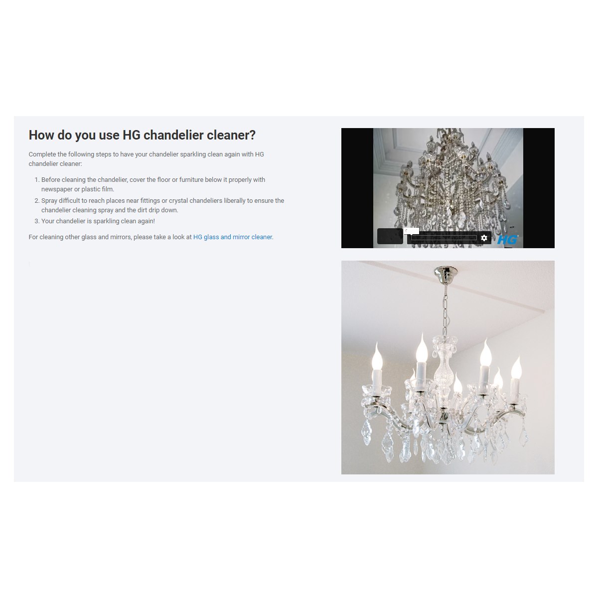 How to Clean Chandeliers