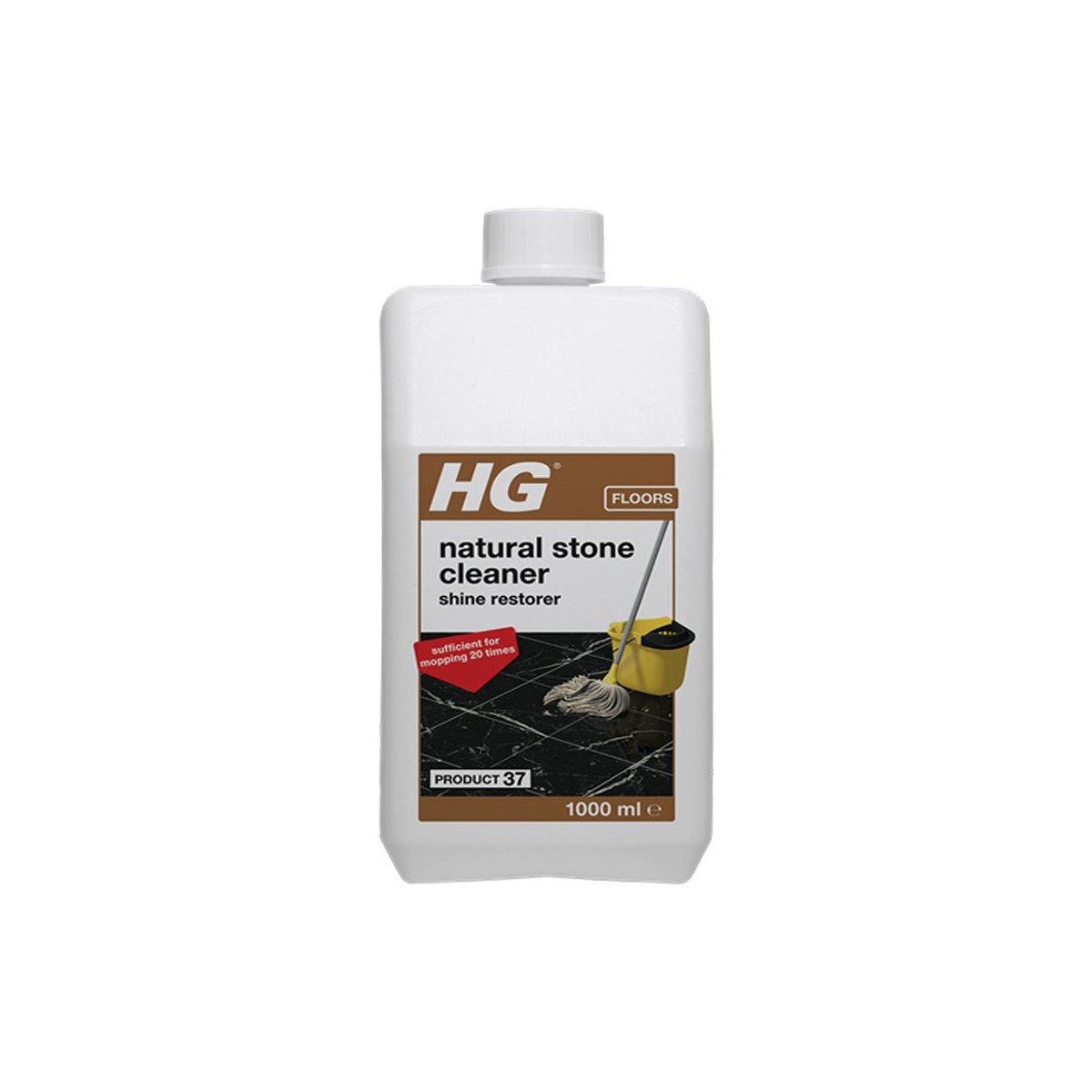 HG Natural Stone Cleaner Shine Restorer Product 37 1 Litre