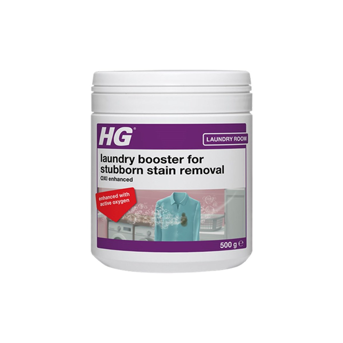 HG Laundry Booster For Stubborn Stain Removal OXI Enhanced 500g