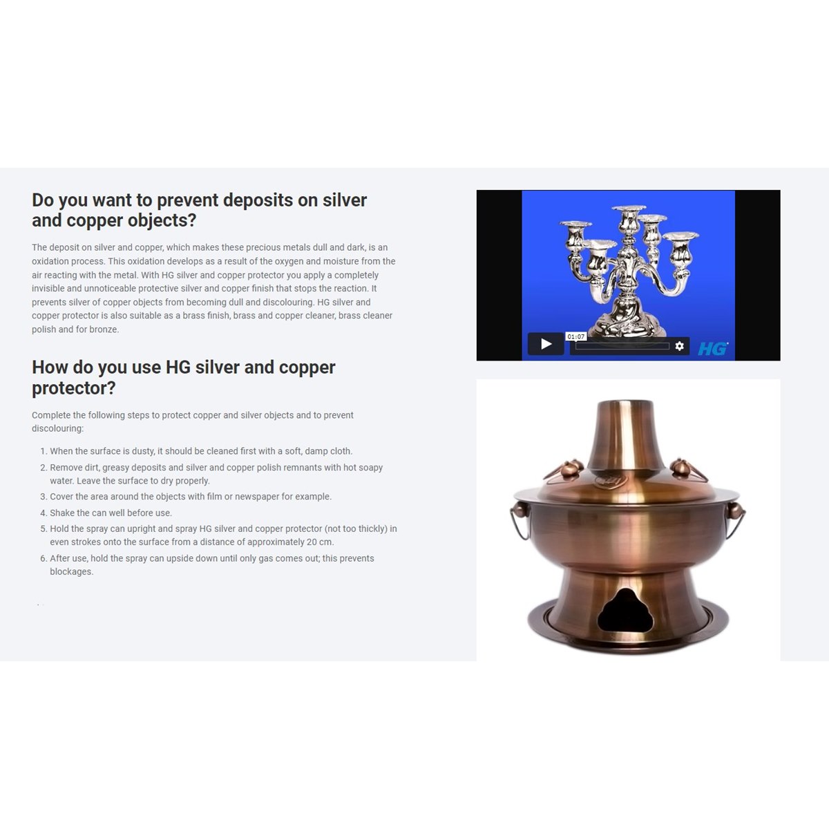 Protective Spray Coating for Silver Copper and Brass