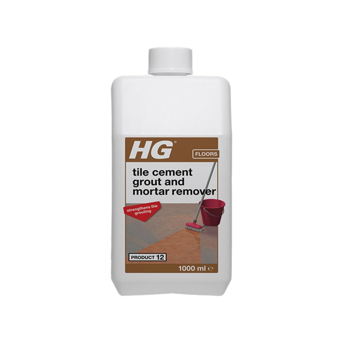 HG Tile Cement Grout and Mortar Remover 1 Litre Product 12