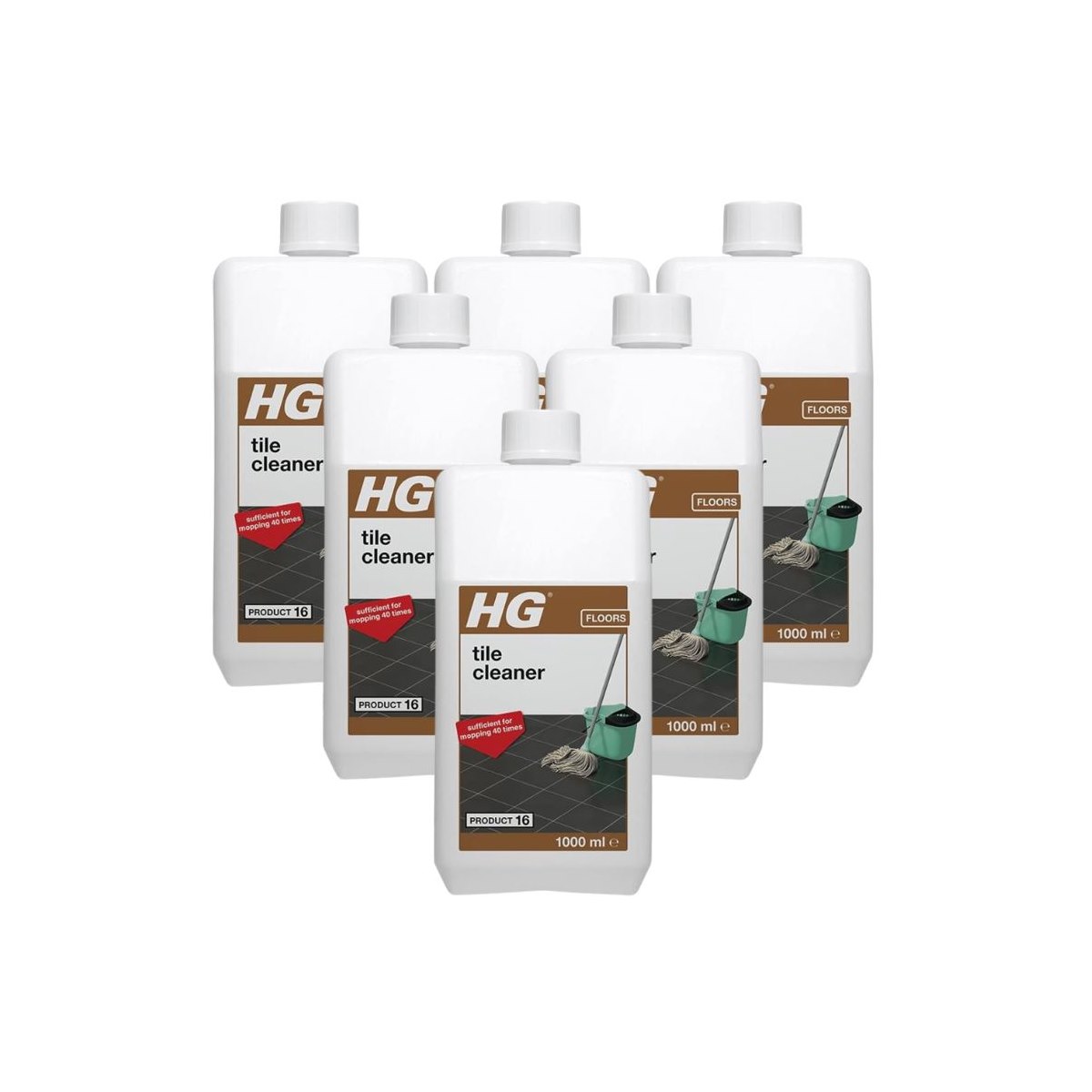 Case 6x Hg Tile Cleaner Product 16 1 Litre