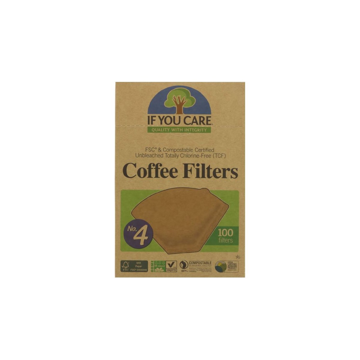 If You Care Coffee Filters Size No.4