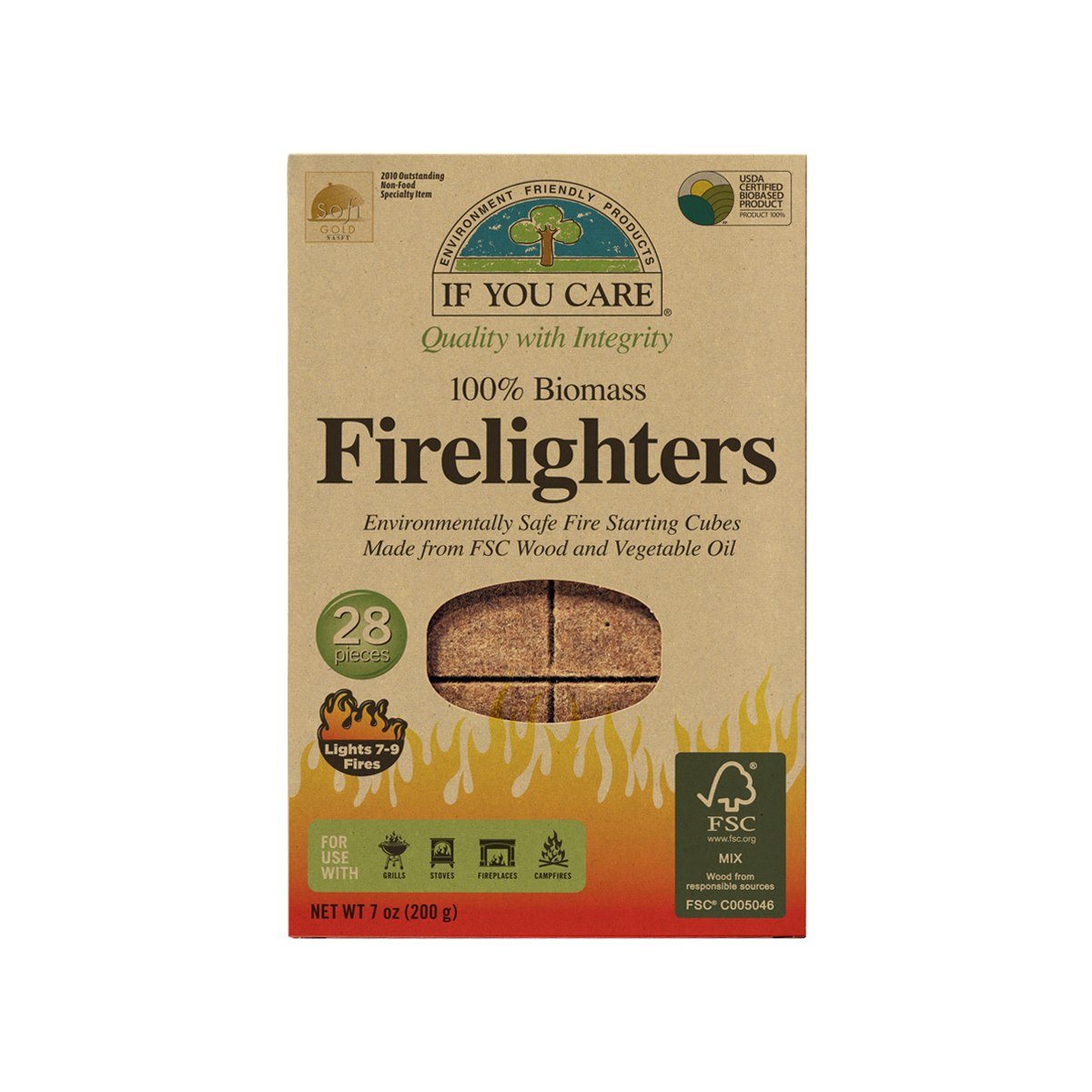 If You Care Firelighters Pack of 28