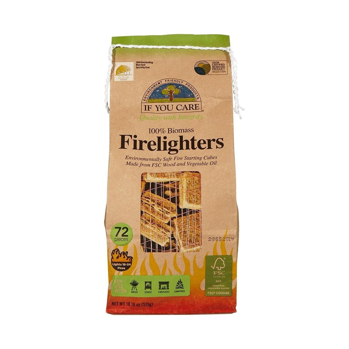 If You Care Firelighters Pack of 72