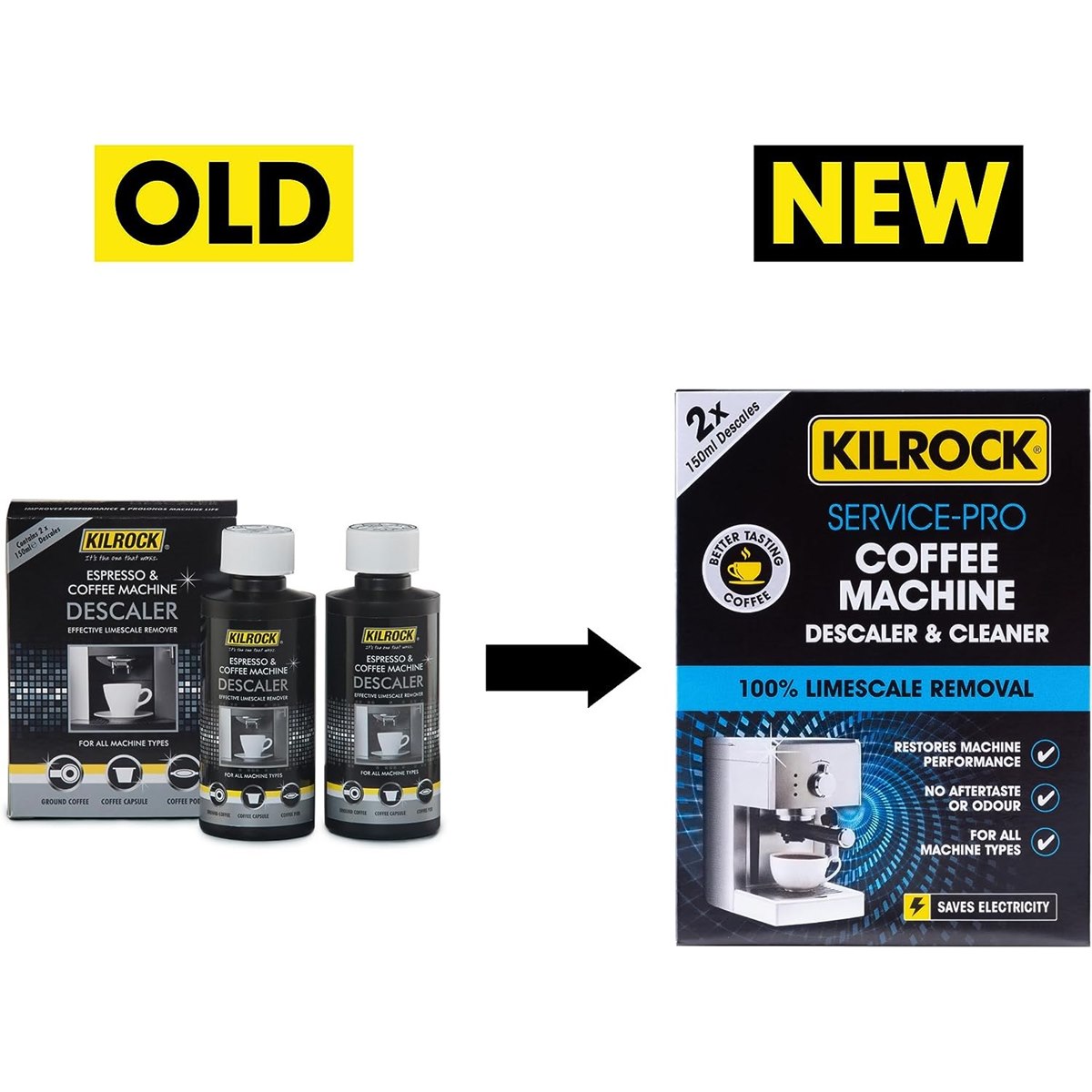 Kilrock Espresso and Coffee Machine Descaler