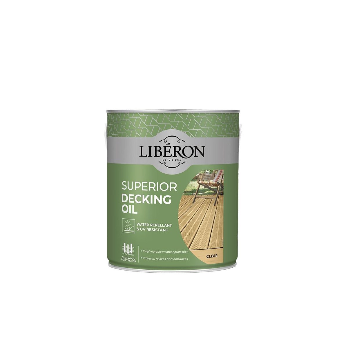 Liberon Superior Decking Oil 2.5L Clear