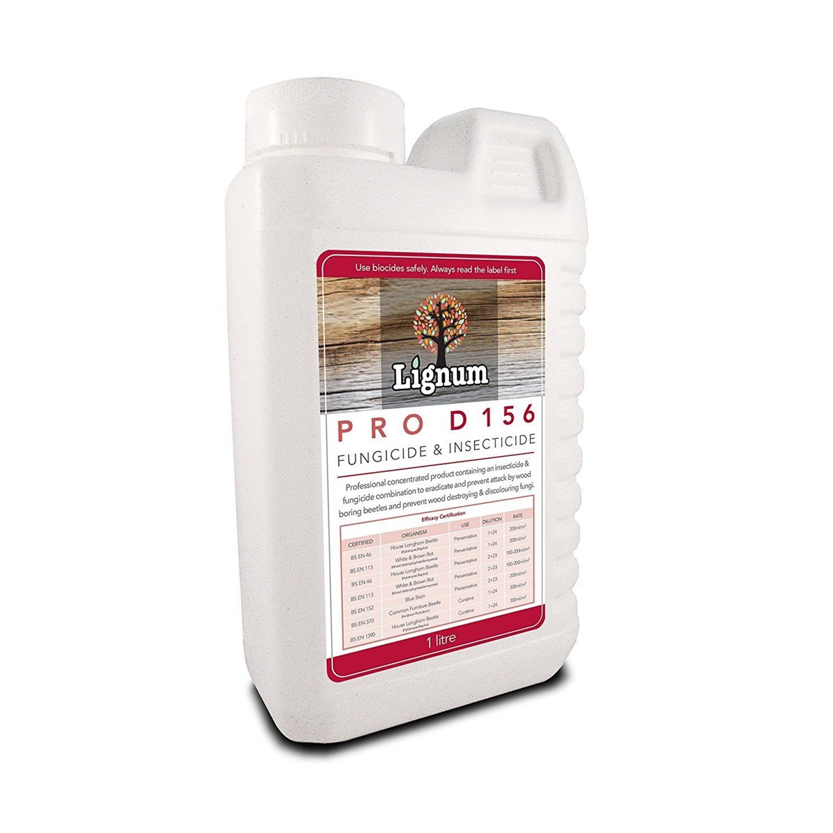 Lignum Pro D156 Professional Concentrated Fungicide And Insecticide 1 Litre