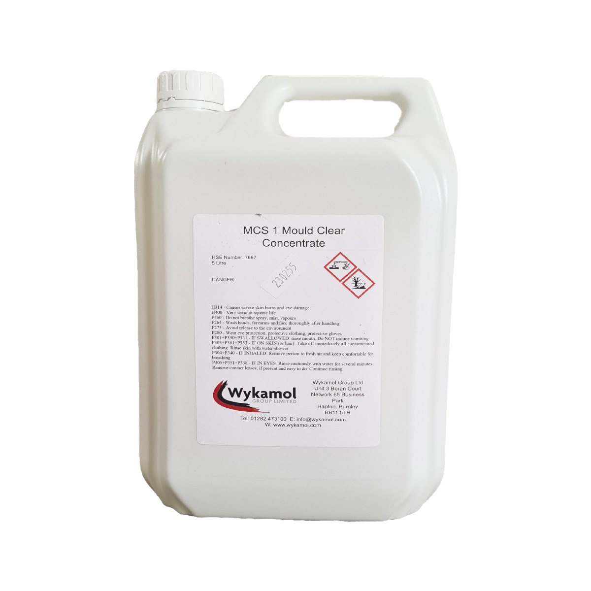 Wykamol MCS1 No More Mould Solution Concentrate 5 Litre