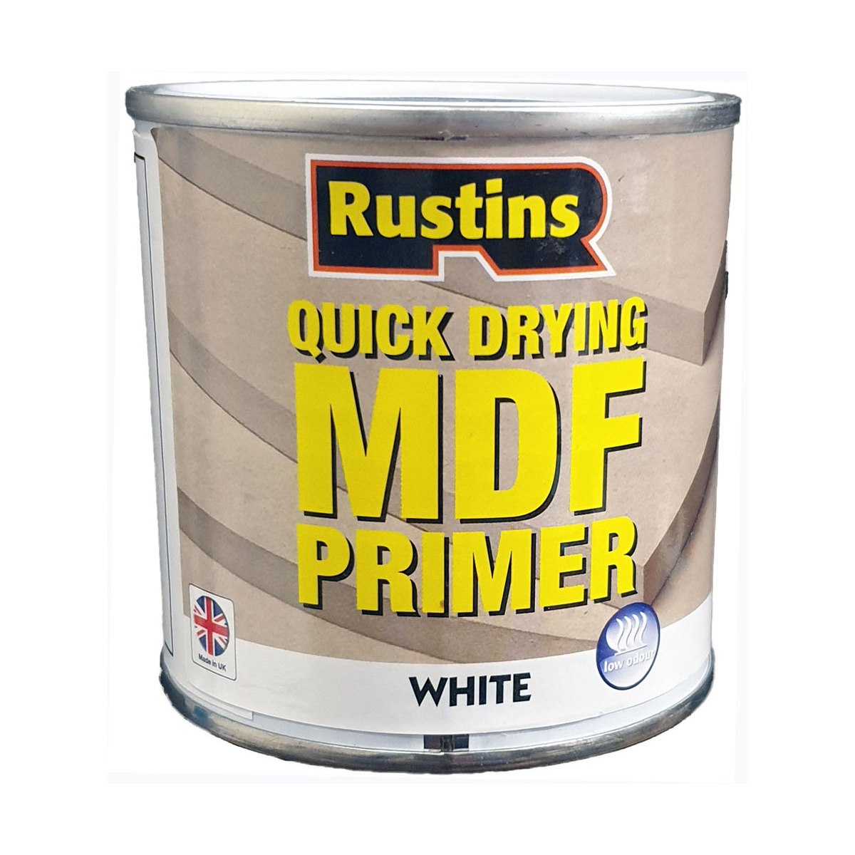 Rustins Quick Drying MDF Primer White 250ml