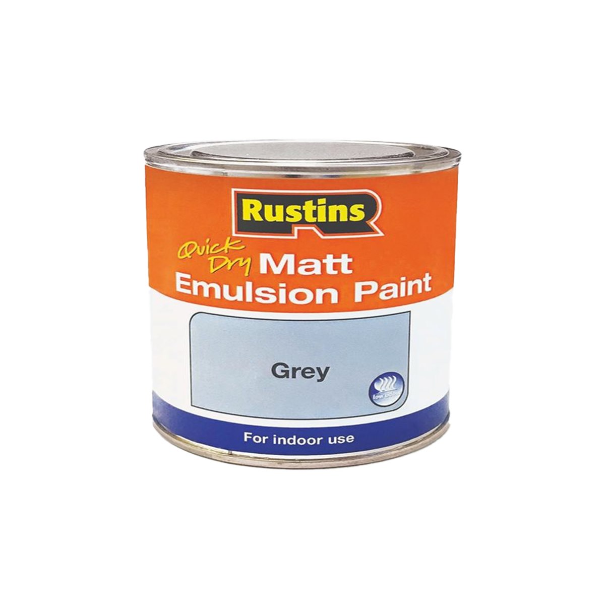 Rustins Quick Dry Matt Emulsion Grey 250ml