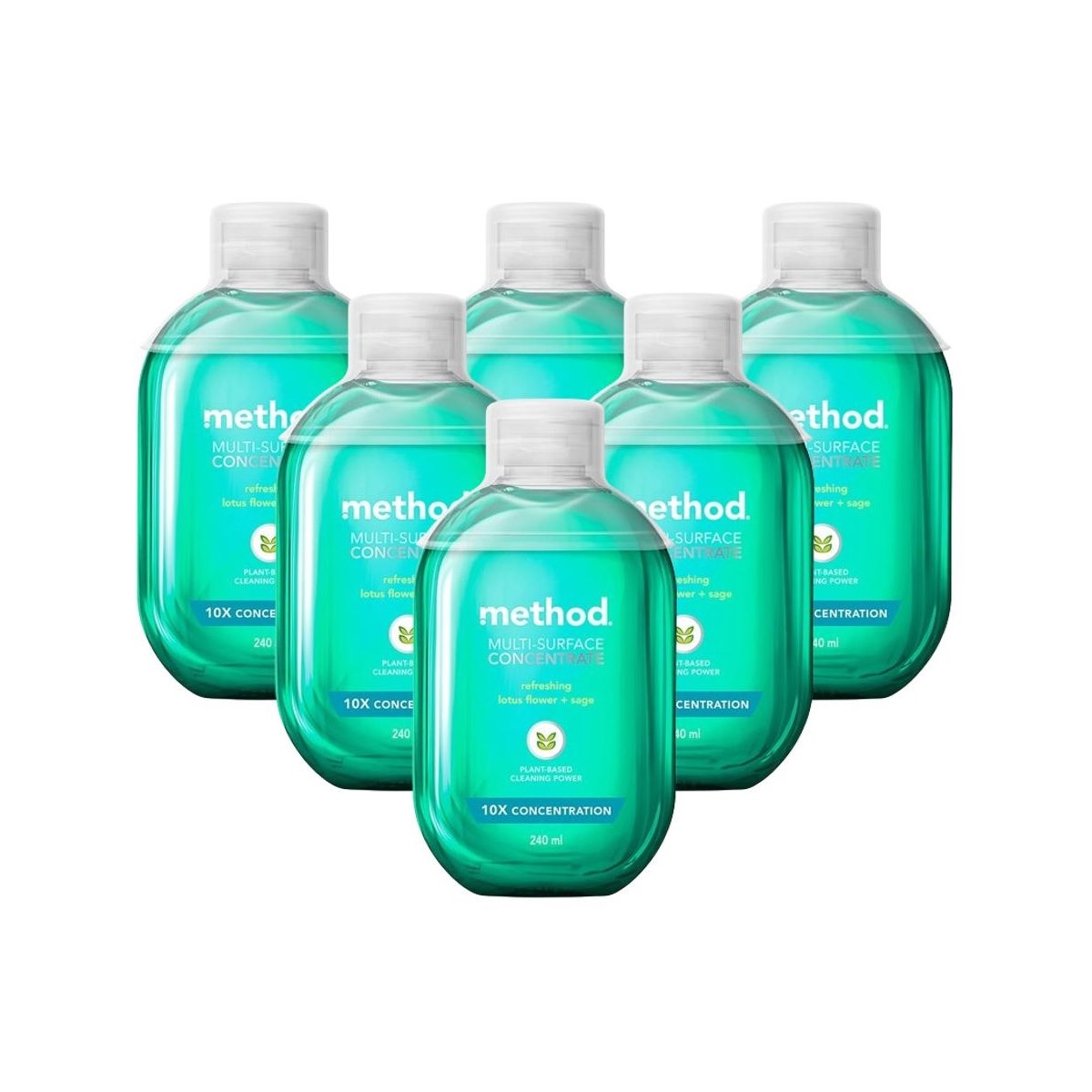 Case of 6 x Method Multi Surface Concentrate Refreshing 240ml