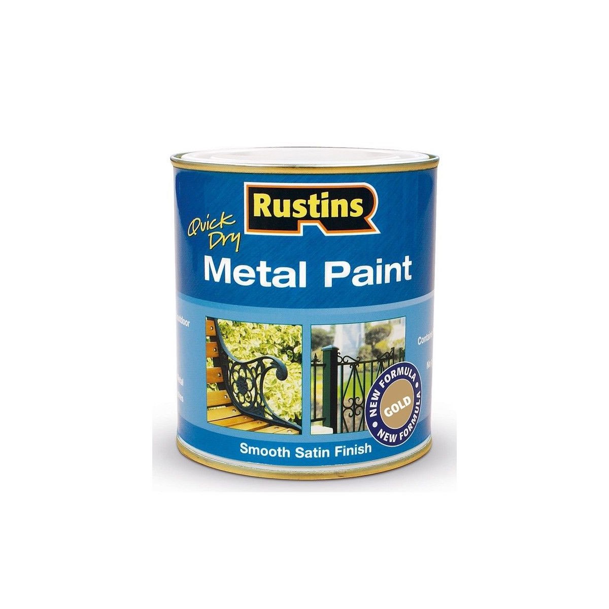 Rustins Metal Paint Gold - 500ml