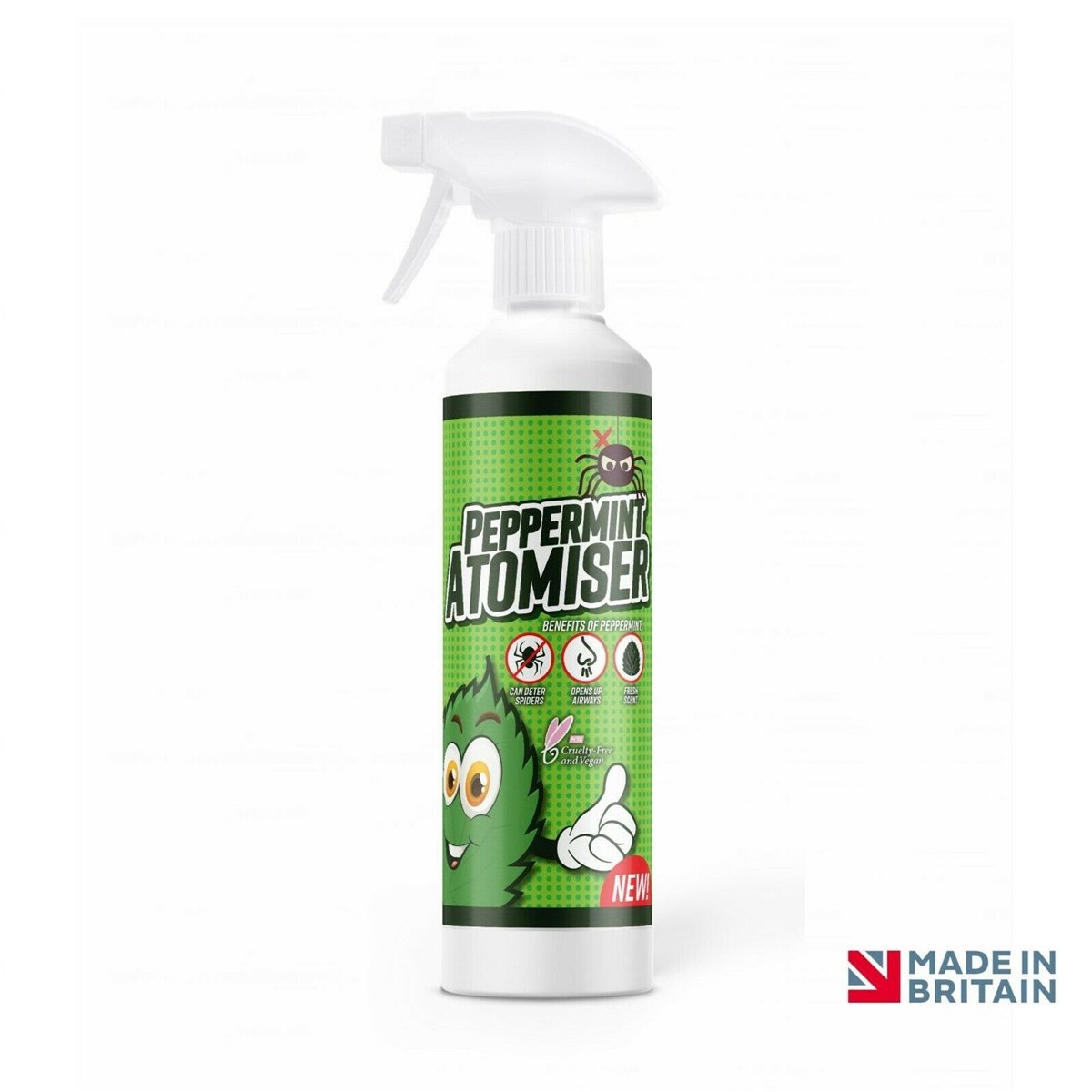 Peppermint Atomiser Room Rejuvenator and Spider Repellent Spray 500ml