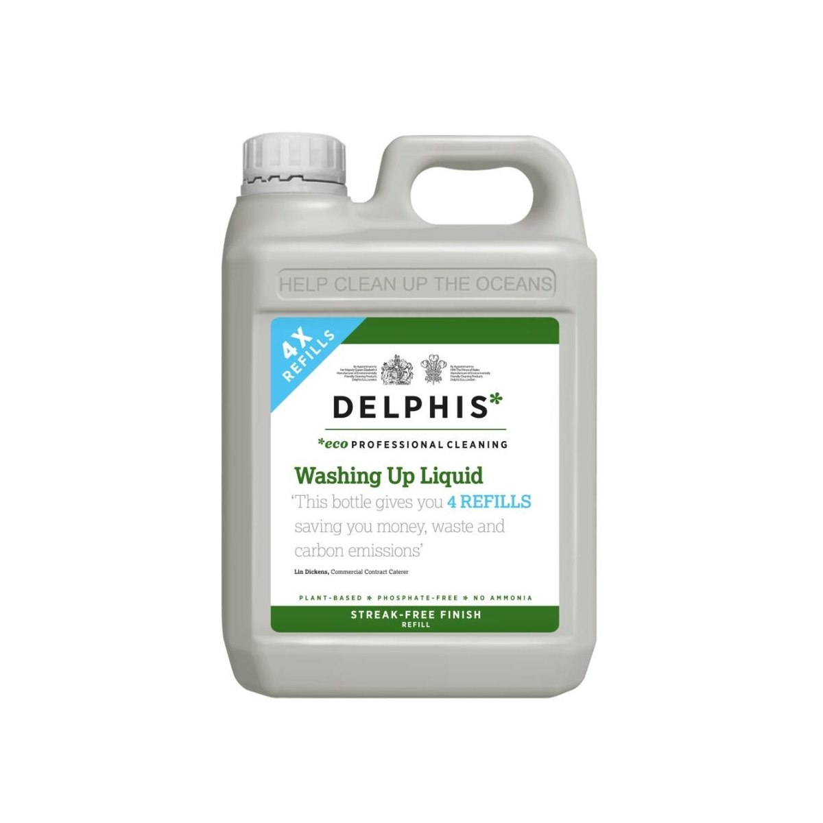 Delphis Washing Up Liquid Refill 2L