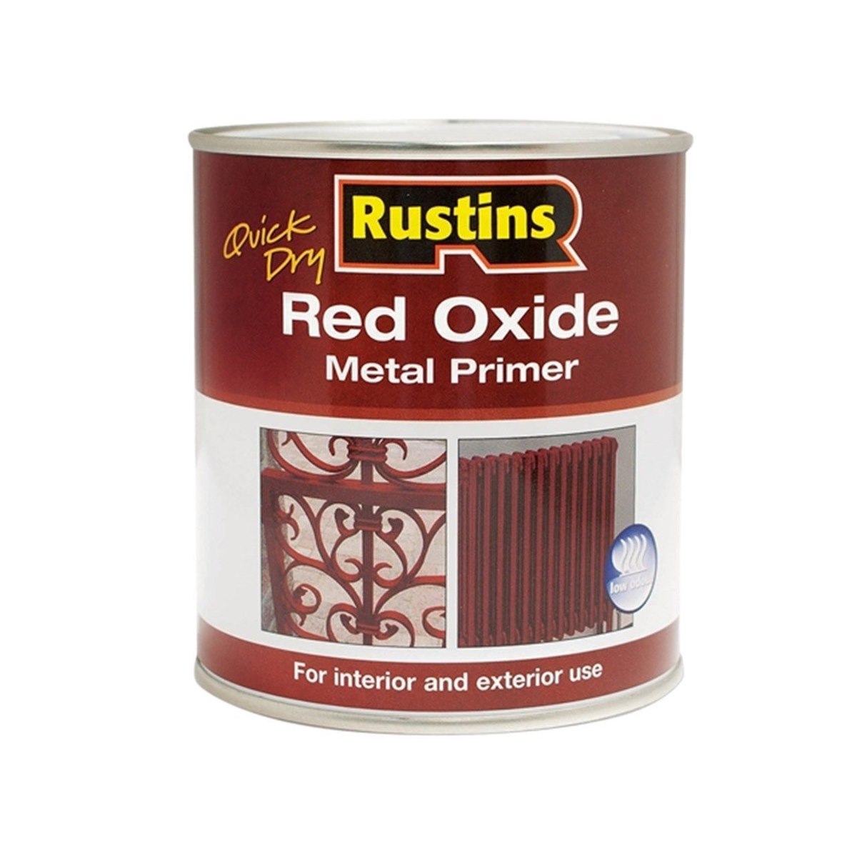 Rustins Quick Dry Red Oxide Metal Primer 1 Litre