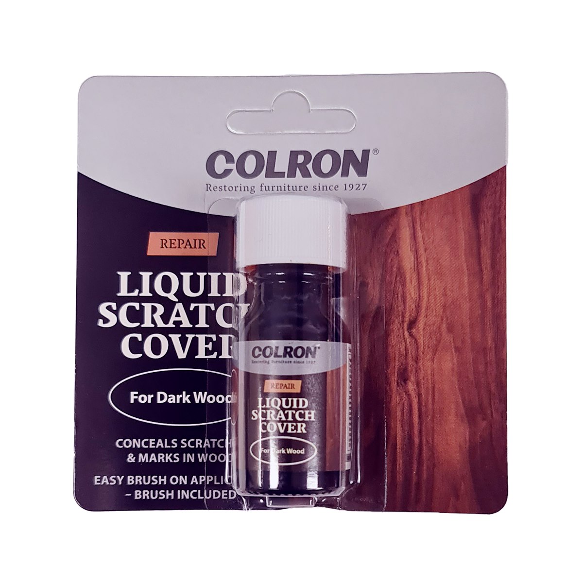 Colron Liquid Scratch Cover Dark Wood 14ml