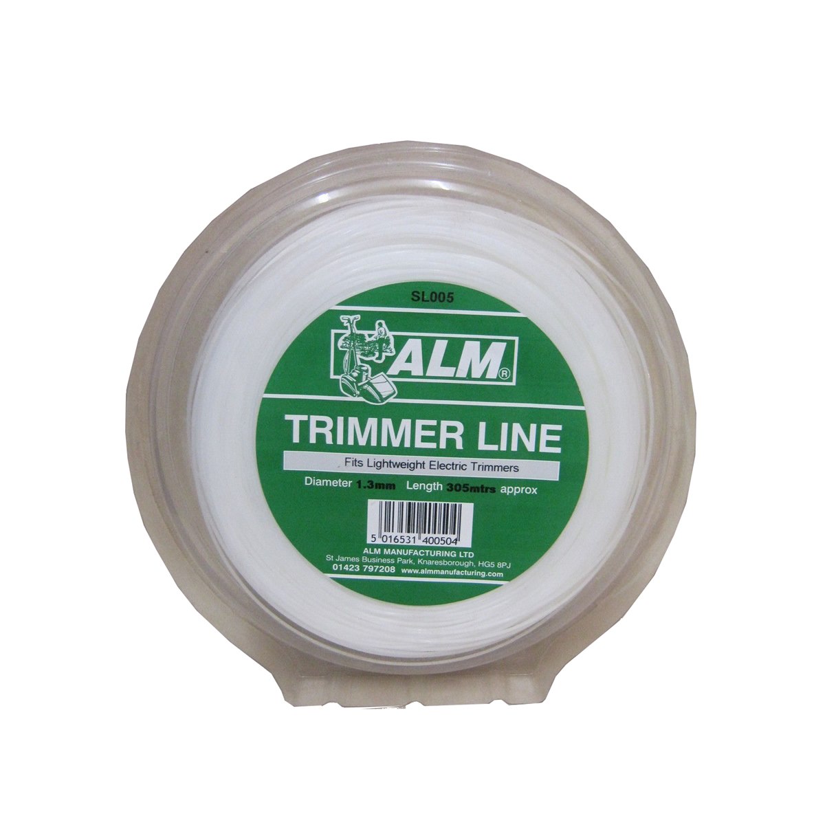 ALM SL005 Strimmer Line 305m (1.3mm) for all lightweight electric trimmers