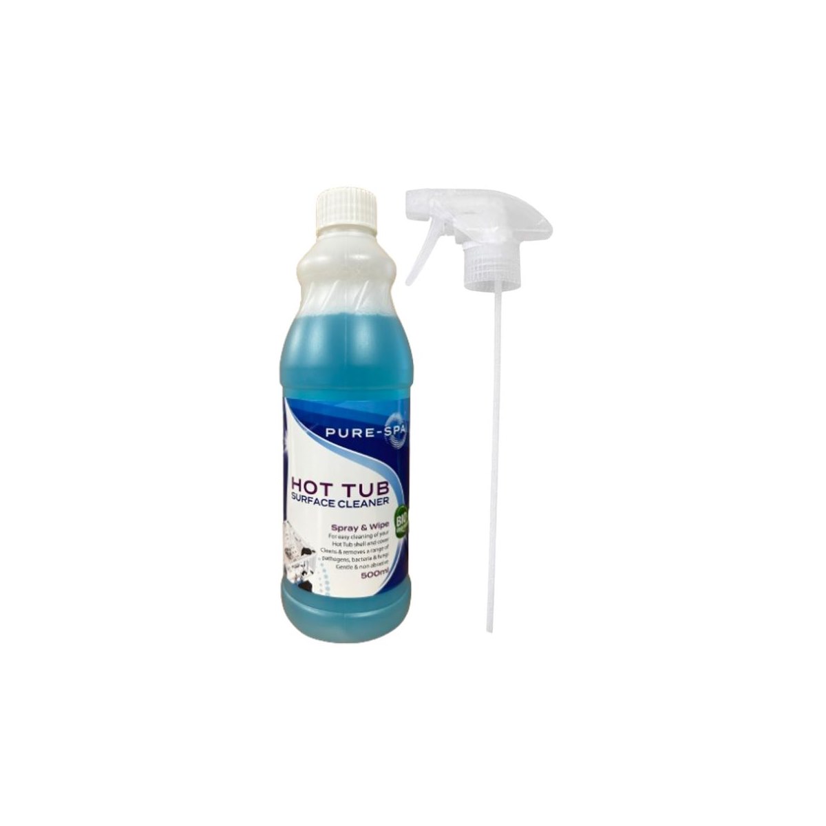 Pure Spa Hot Tub Surface Cleaner Spray 500ml